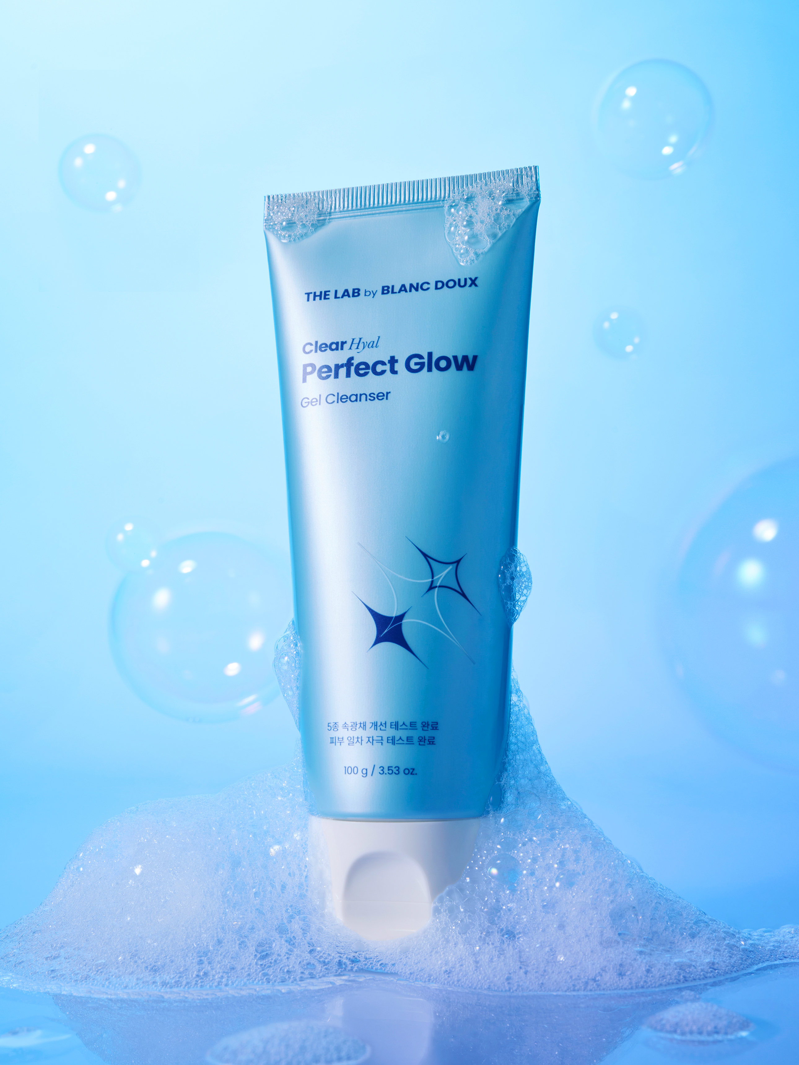 THE LAB by BLANC DOUX Clear Hyal Perfect Glow Gel Cleanser 100g