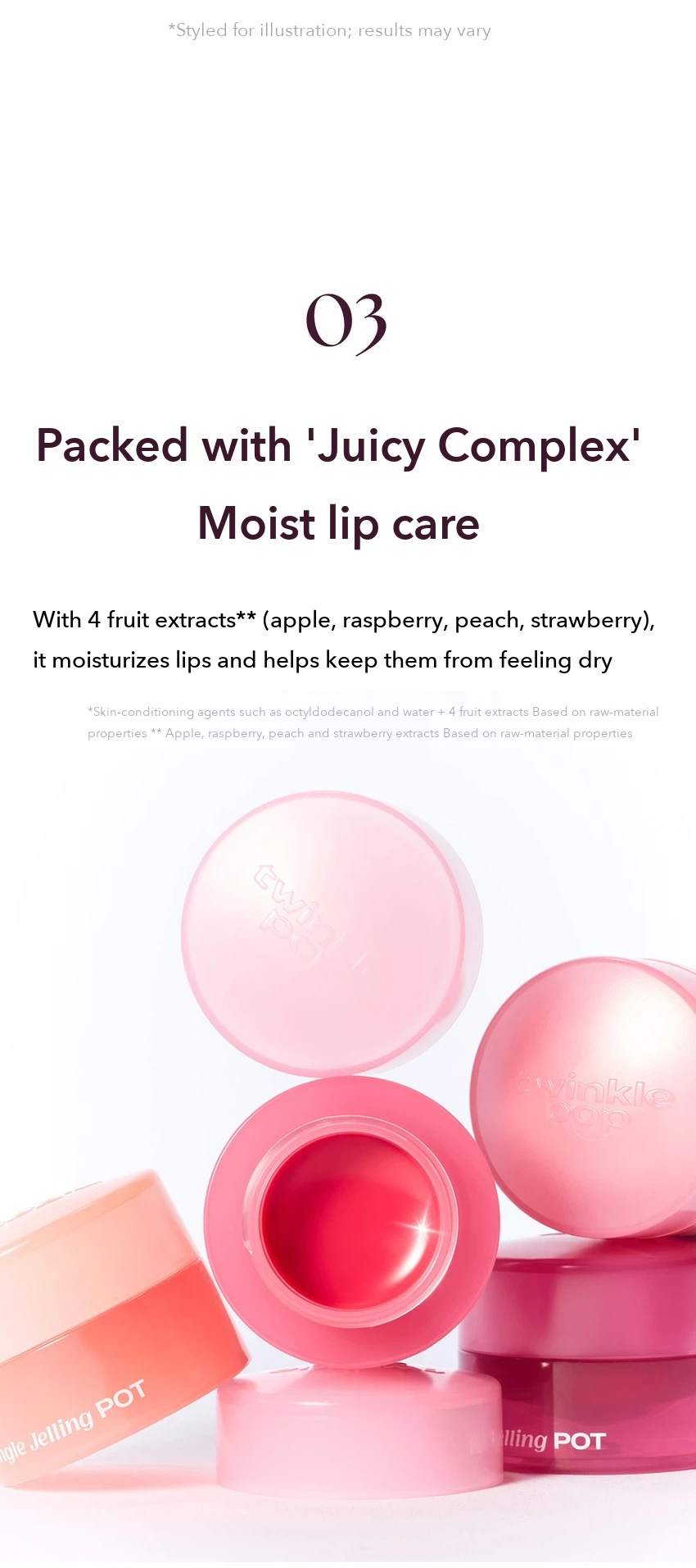 TWINKLE POP Tangle Jelling Pot by CLIO detail 06