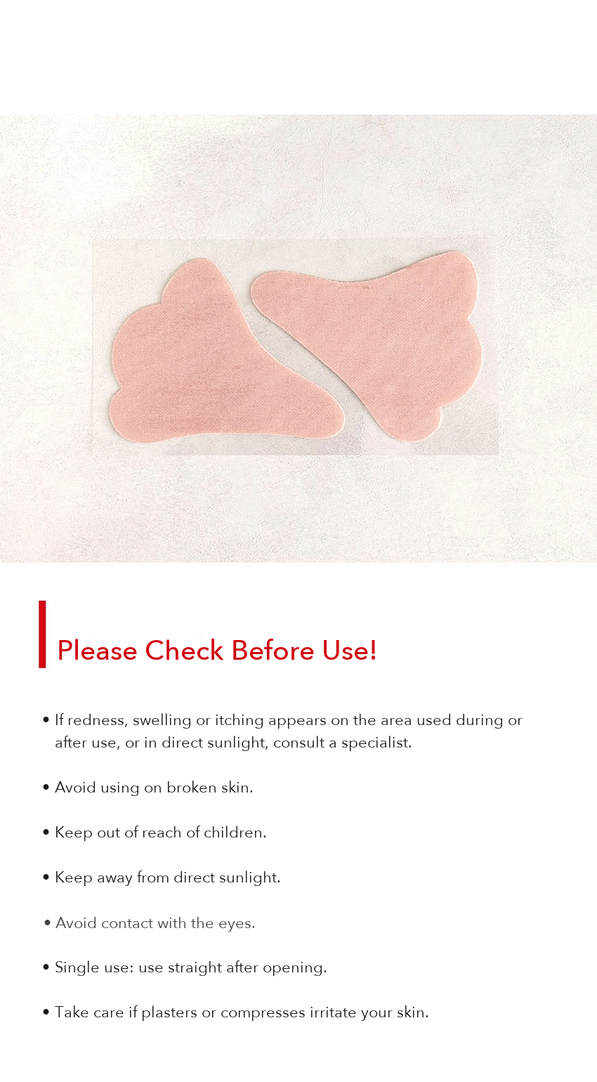 DAISO Outdoor Hydrogel Sun Patch Basic detail 04