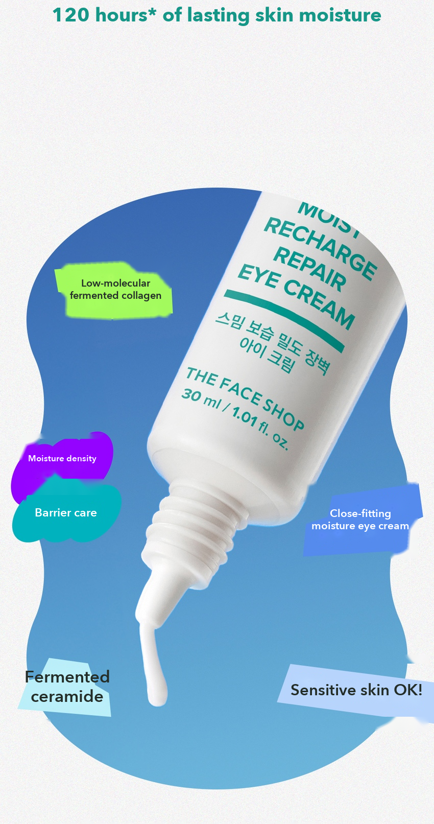 THE FACE SHOP The Smim Moist Recharge Repair Eye Cream detail 3