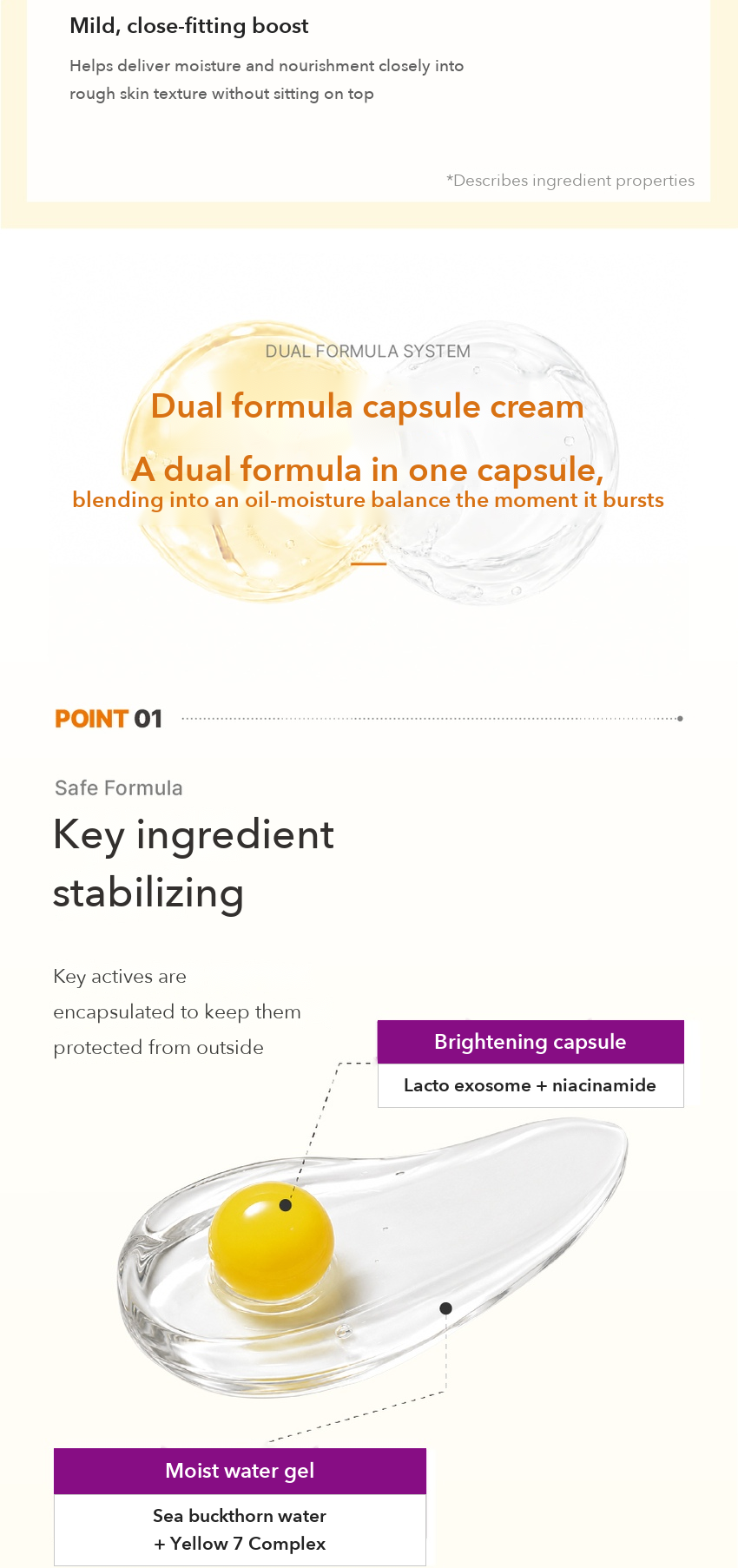 Dr.CPU+ Lacto Exosome Glutathione Capsule Cream detail 02