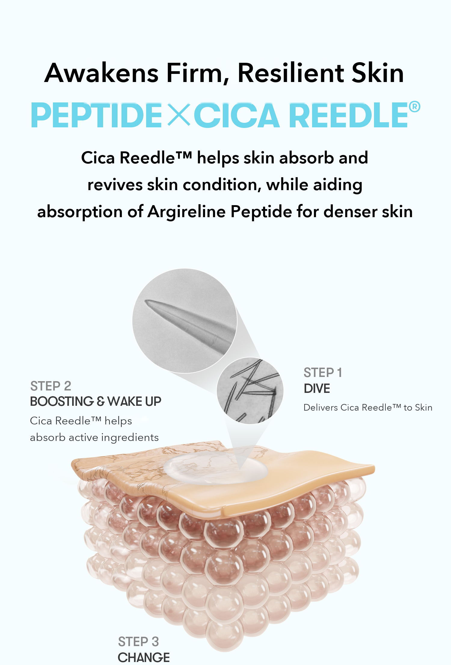 VT Reedle Shot Lifting Peptide Wrapping Steam Mask 22g detail 08