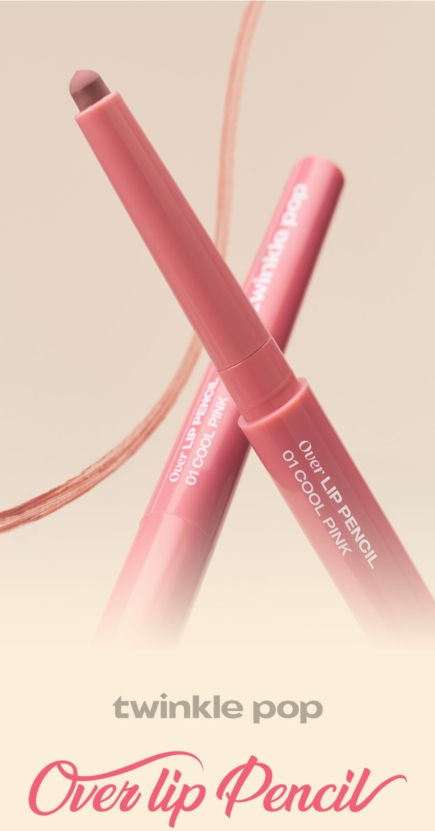 TWINKLE POP Over Lip Pencil by CLIO detail 01