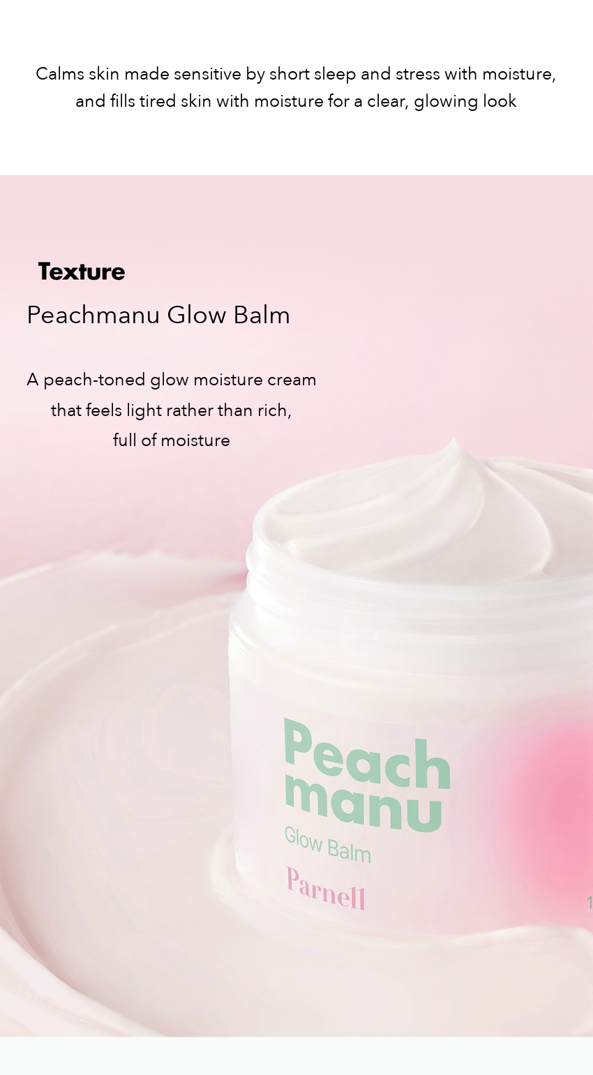 PARNELL Peachmanu Glow Balm detail 06