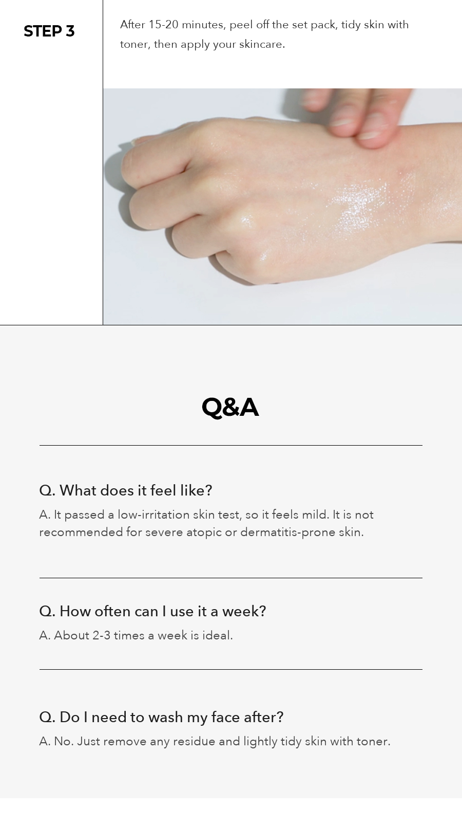 MEDIPEEL Mooltox Glow Moisturizing Modeling Pack detail 06