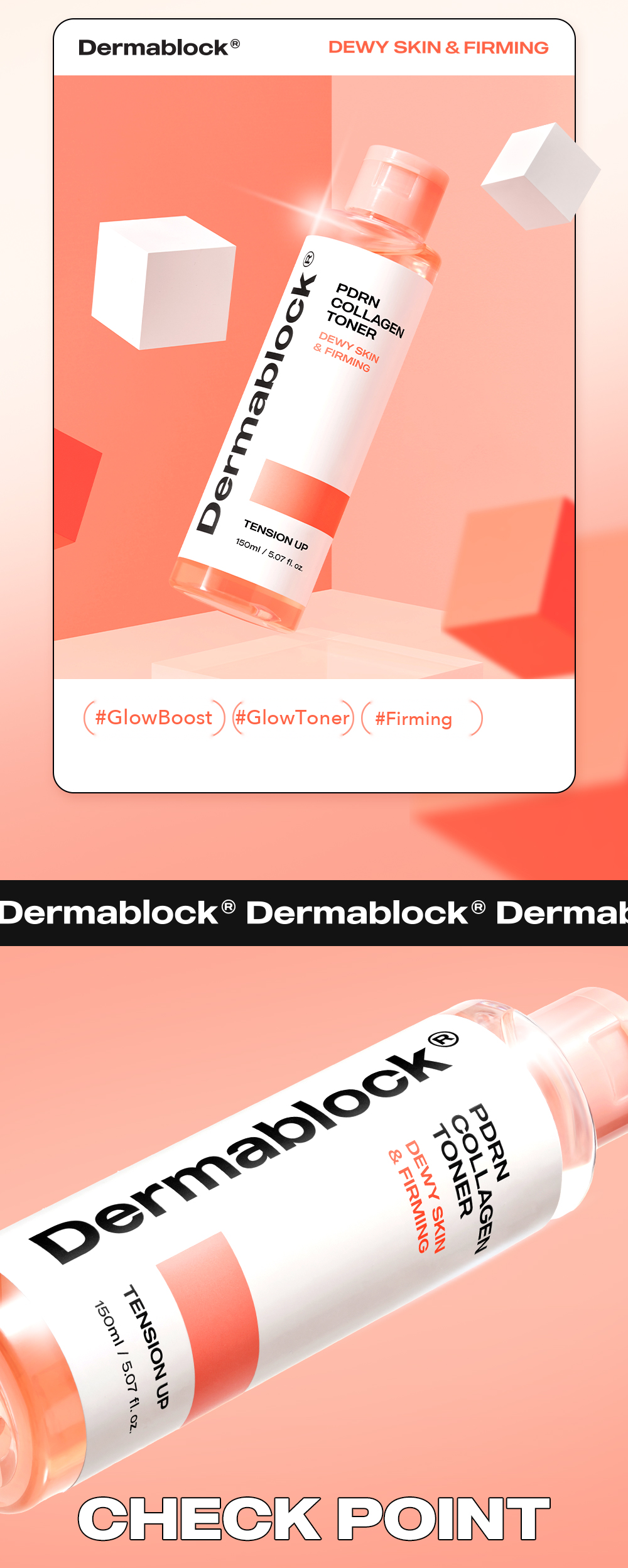 DERMABLOCK PDRN Collagen Toner 150ml detail 03