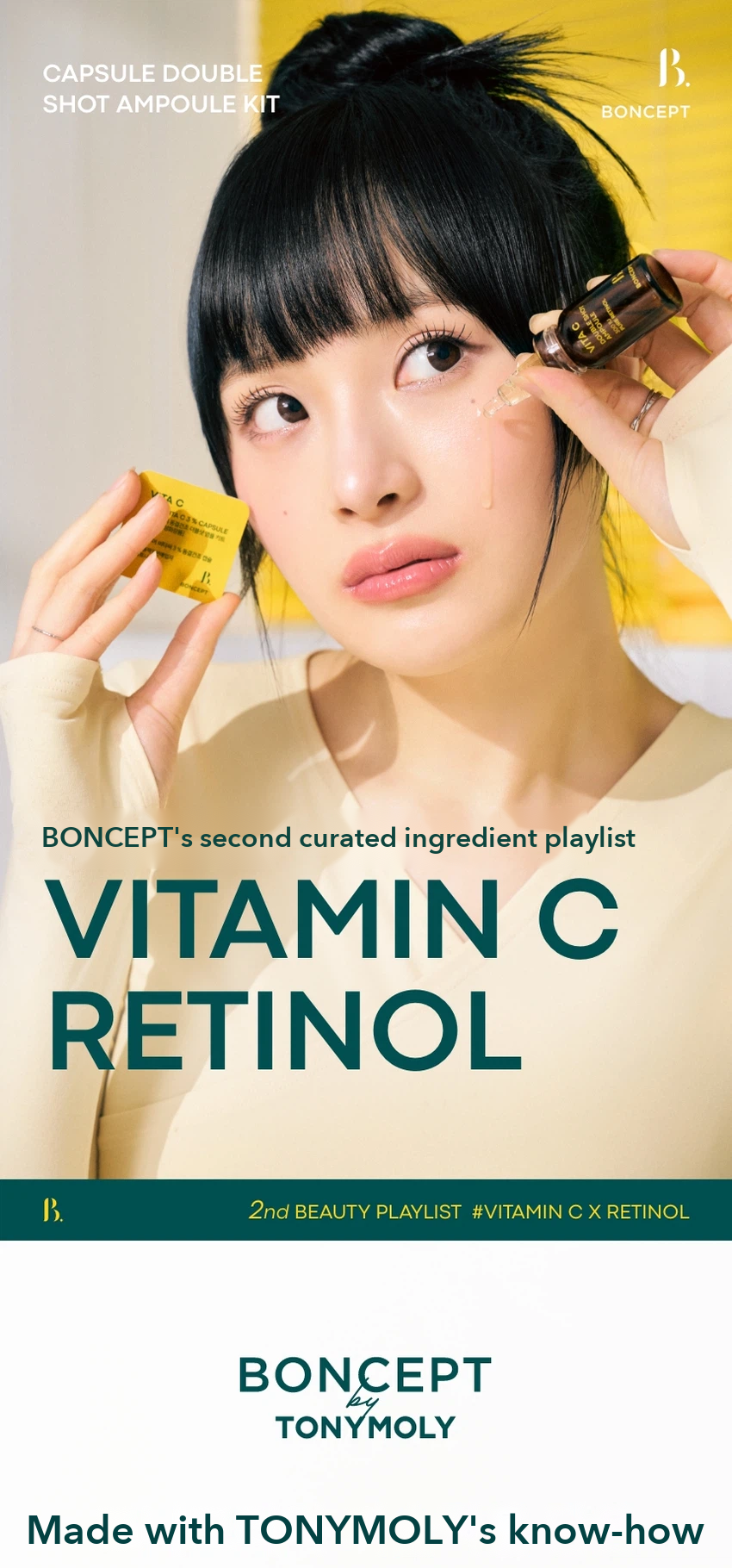 BONCEPT Vita C Freeze-Dried Double Shot Ampoule Kit detail 01