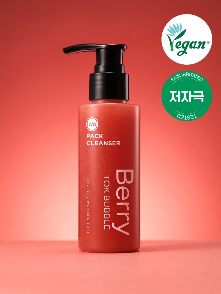 Wonder Bath Berry Tok Bubble Pack Cleanser 100ml
