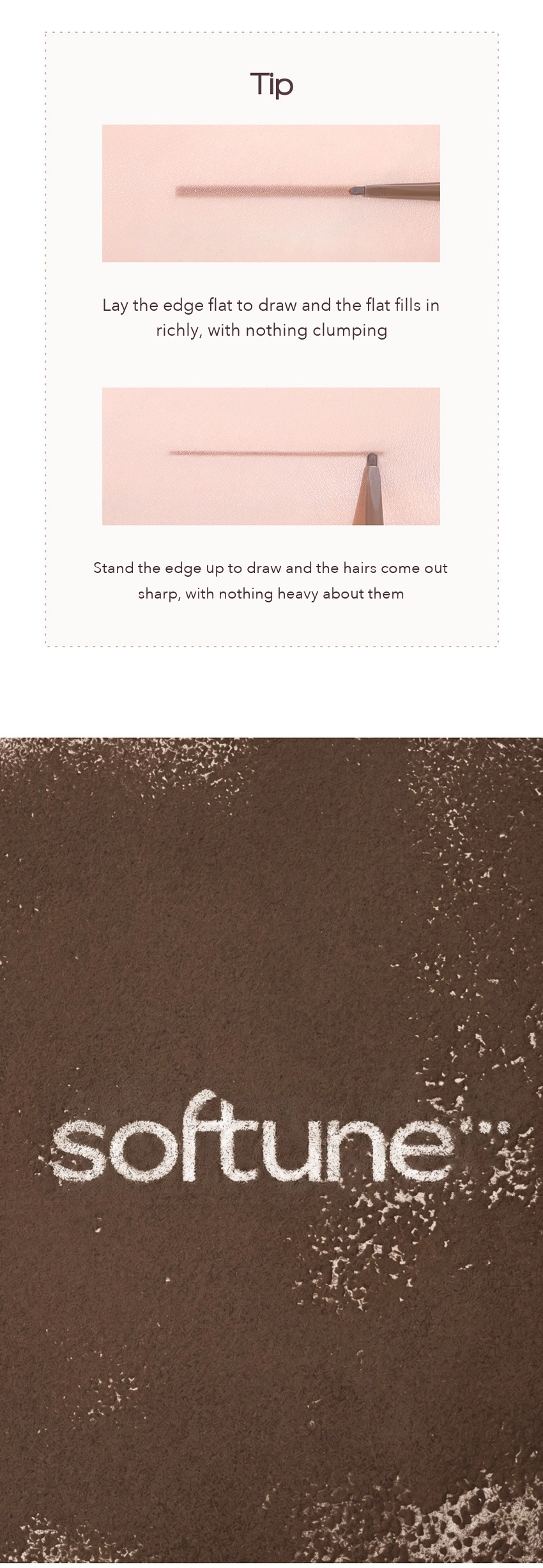 Holika Holika Softune Angled Edge Eyebrow detail 07