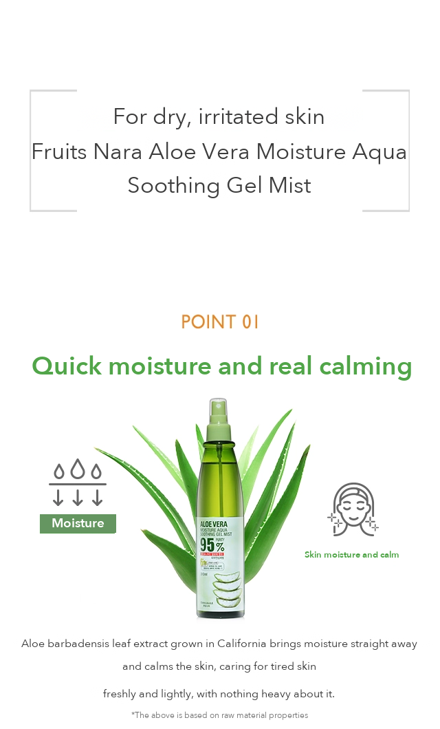 Fruits Nara Aloe Vera Soothing Gel Mist 310ml detail 02