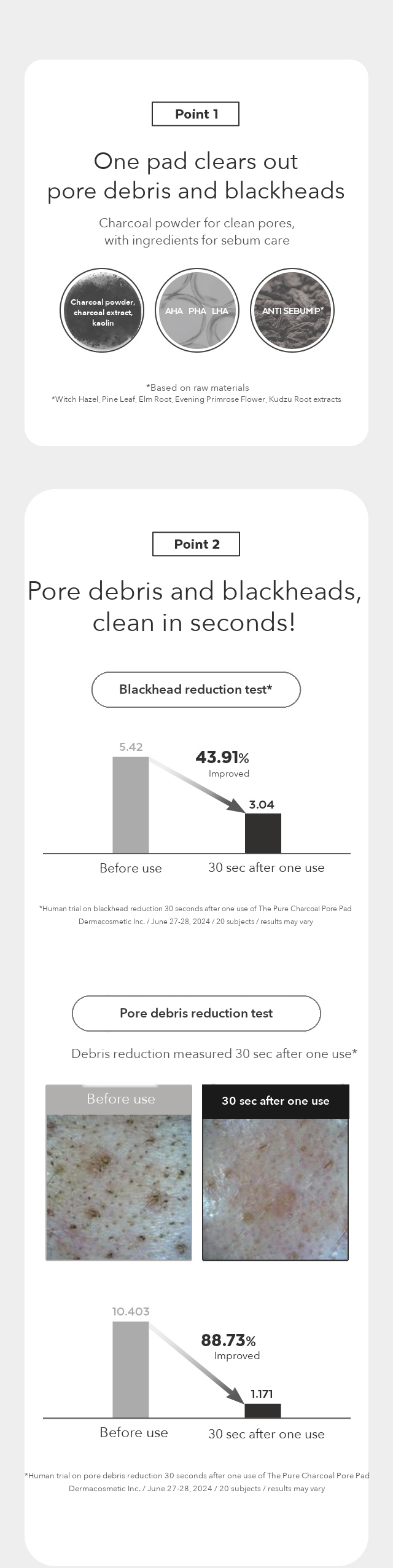 A'PIEU The Pure Charcoal Pore Pad detail 2