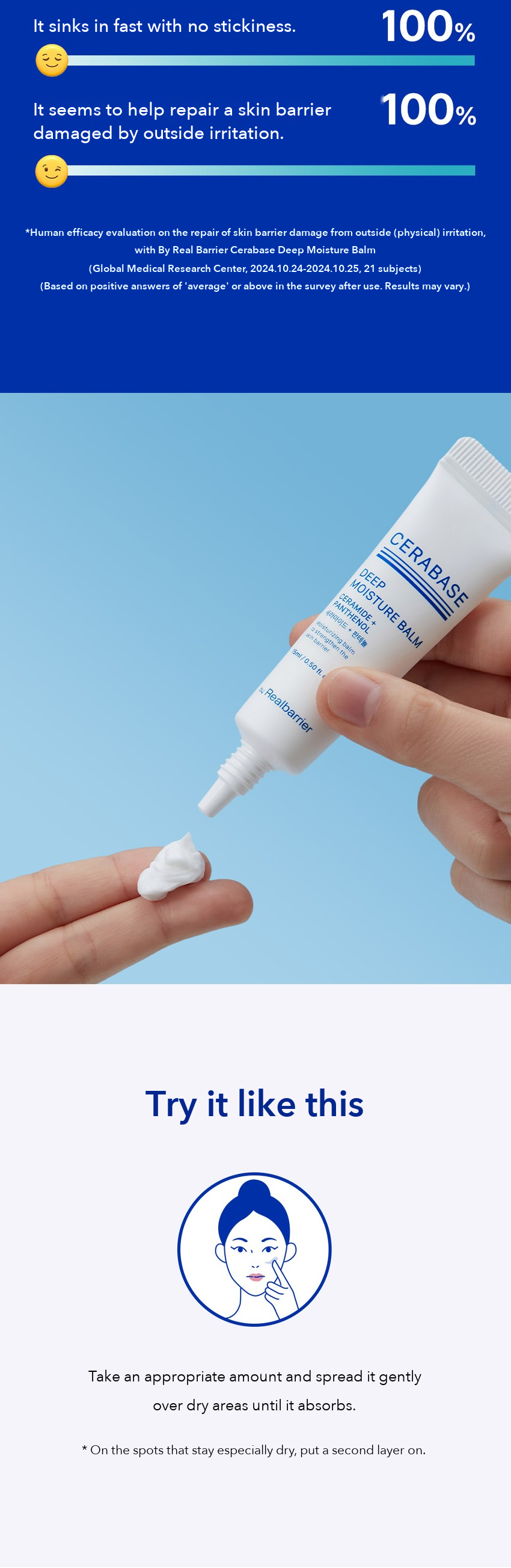 By Real Barrier Cerabase Deep Moisture Balm 15ml detail 08