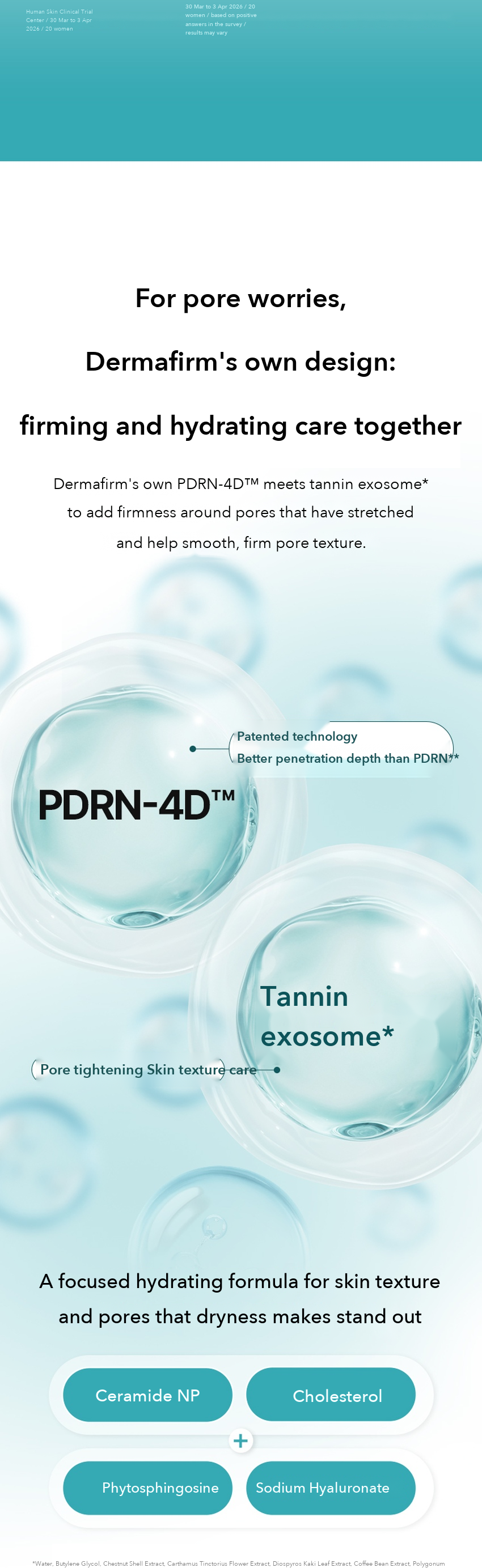 DERMAFIRM PDRN Exosome Pore Tightening Pad detail 04