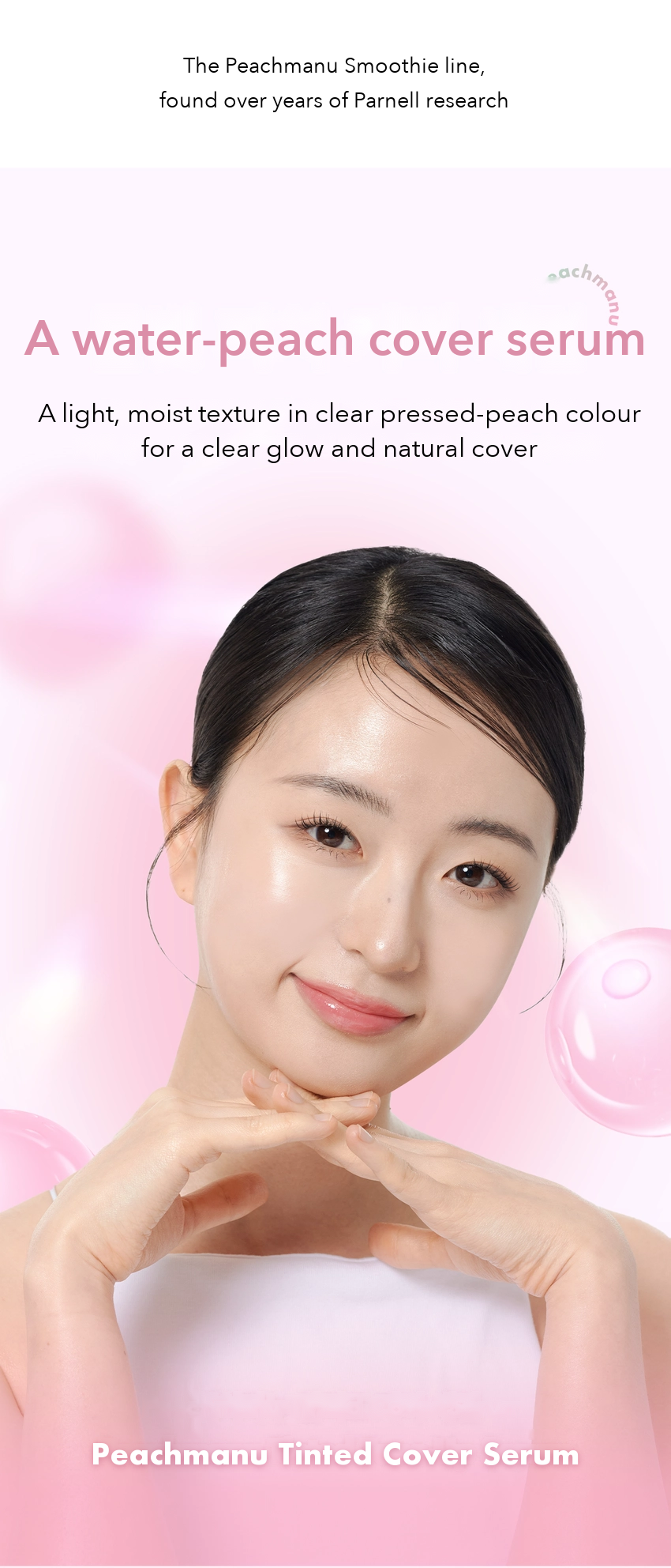 PARNELL Peachmanu Tinted Cover Serum detail 02