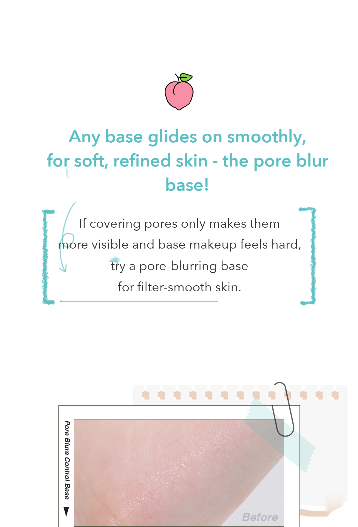 CODE GLOKOLOR Pore Blur Control Base detail 3