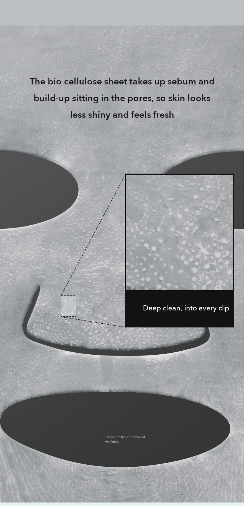 LEADERS Bio-Cell Pore Zero Mask detail 06