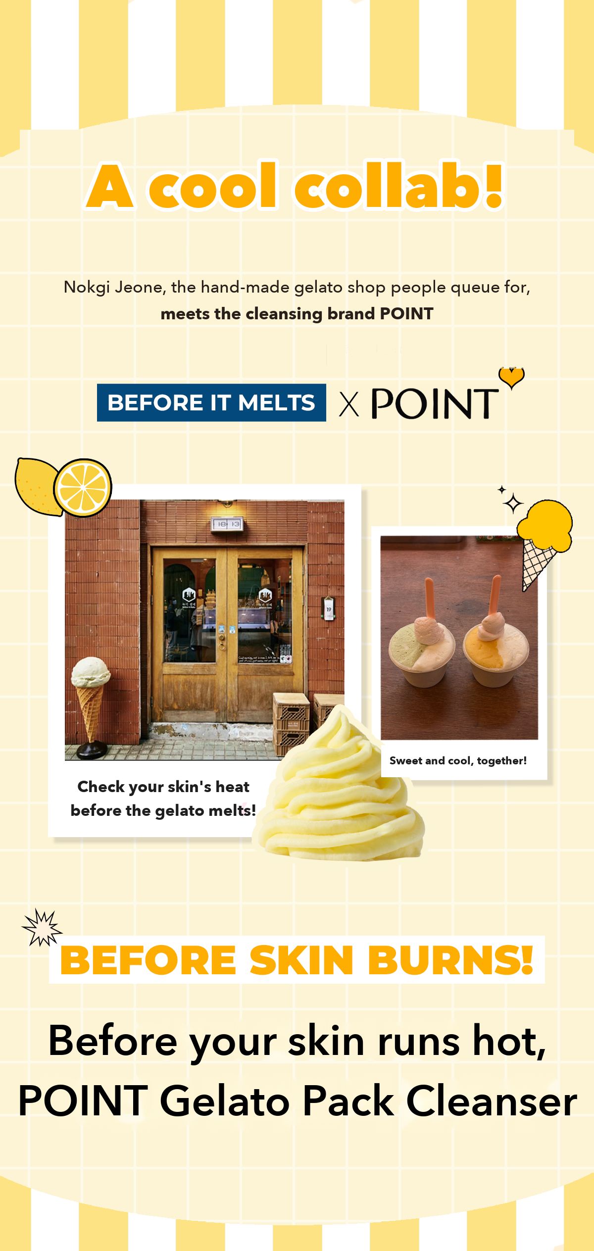 POINT Gelato Citrus Yuja Pack Cleanser detail 01