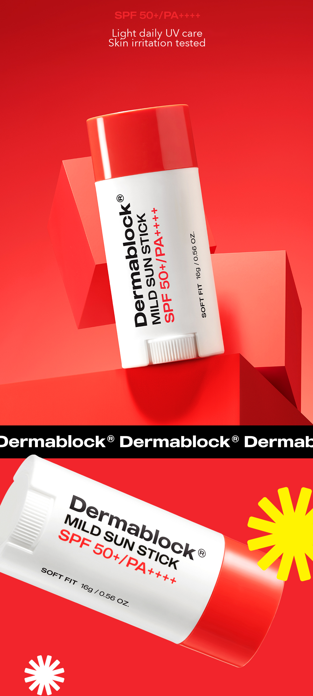 Dermablock Mild Sun Stick detail 3