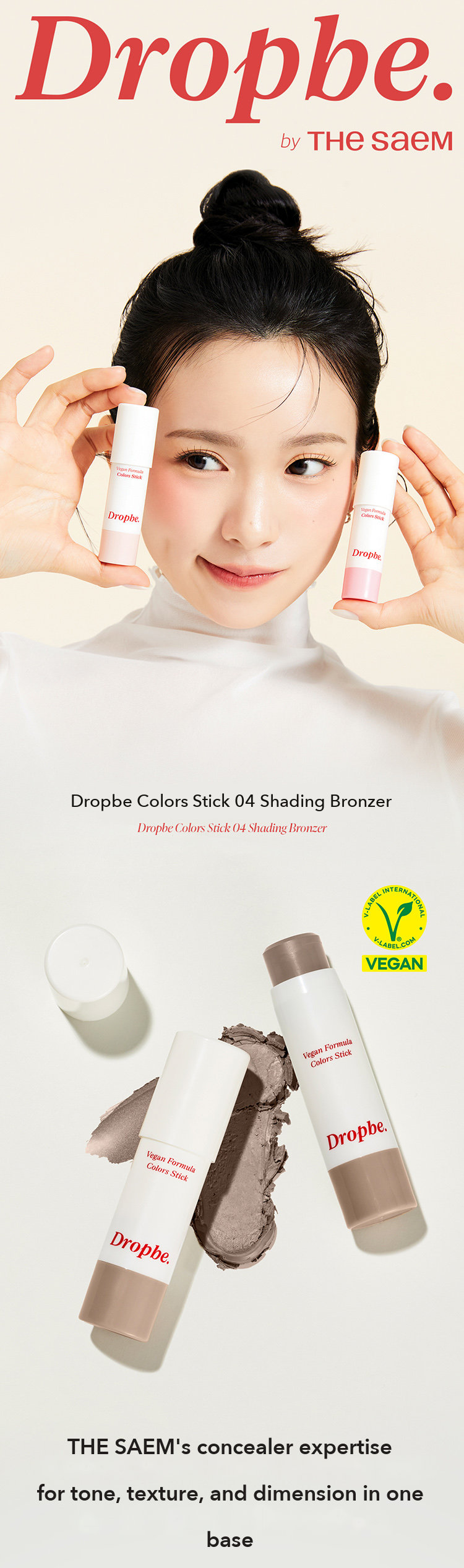 Dropbe Colors Stick Shading Bronzer detail 1
