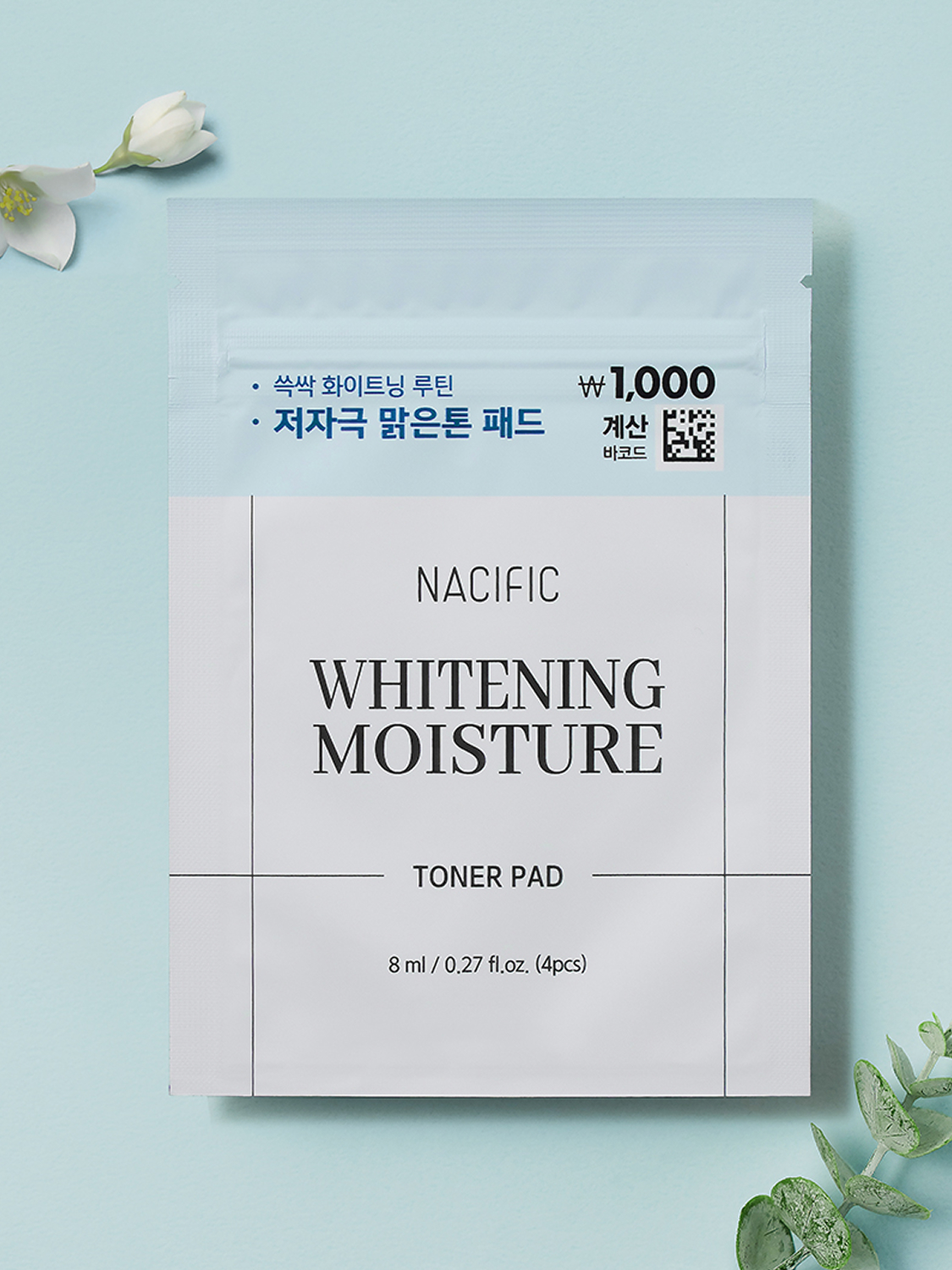 NACIFIC Whitening Moisture Toner Pad 4 Pads