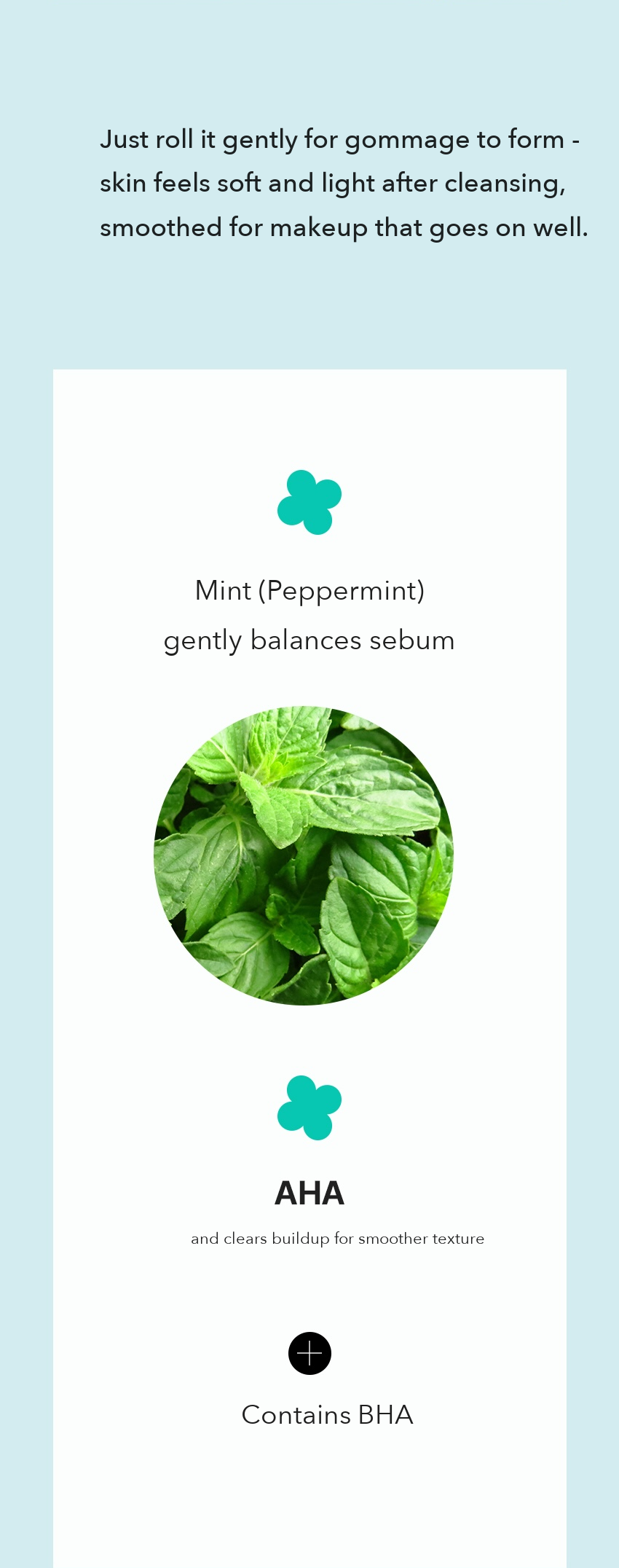 MIMO by MAMONDE Mint-AHA Peeling Gel detail 05