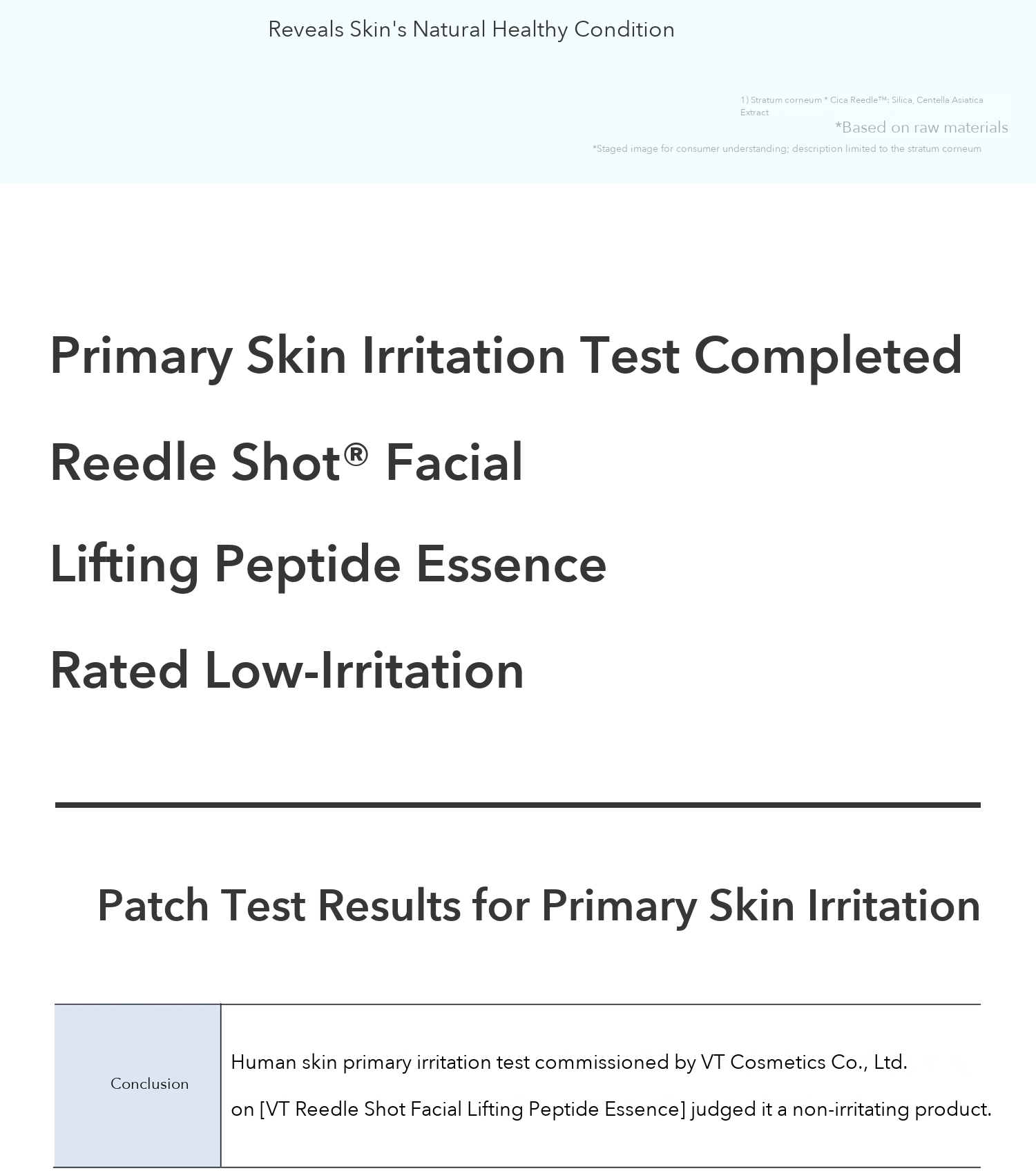VT Reedle Shot Facial Lifting Peptide Essence 2ml x 6 detail 05