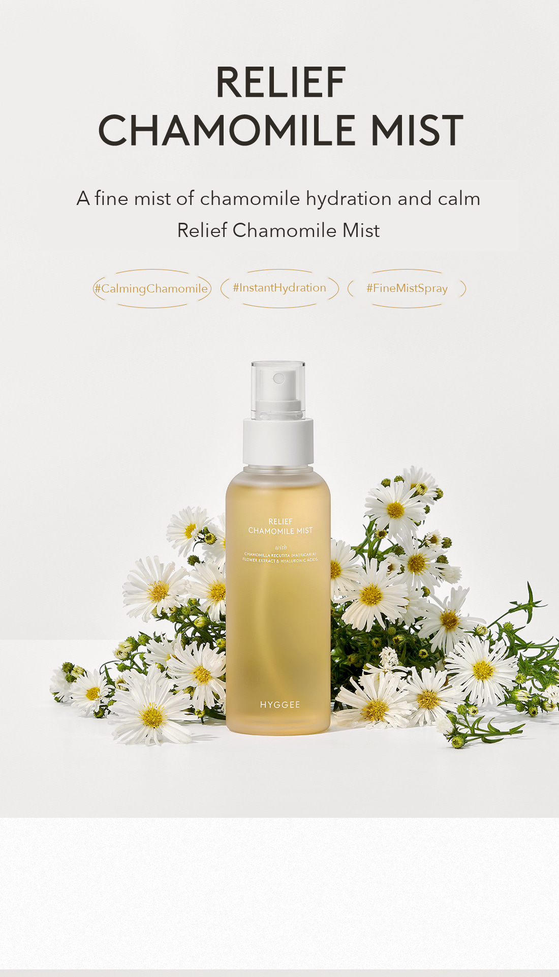 HYGGEE Relief Chamomile Mist detail 1