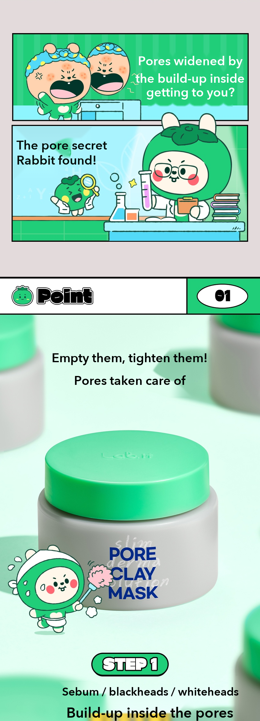 Lab.it Pore Clay Mask detail 4