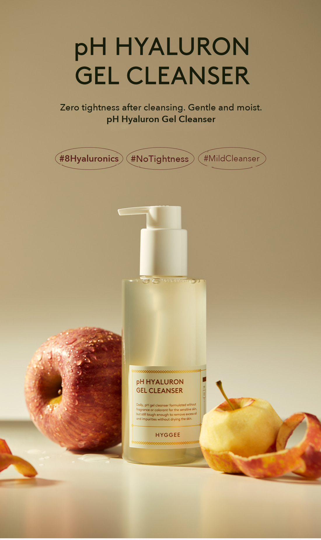 HYGGEE pH Hyaluron Gel Cleanser detail 1