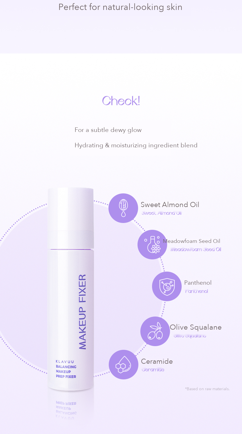 KLAVUU Balancing Makeup Prep Fixer 100ml detail 03