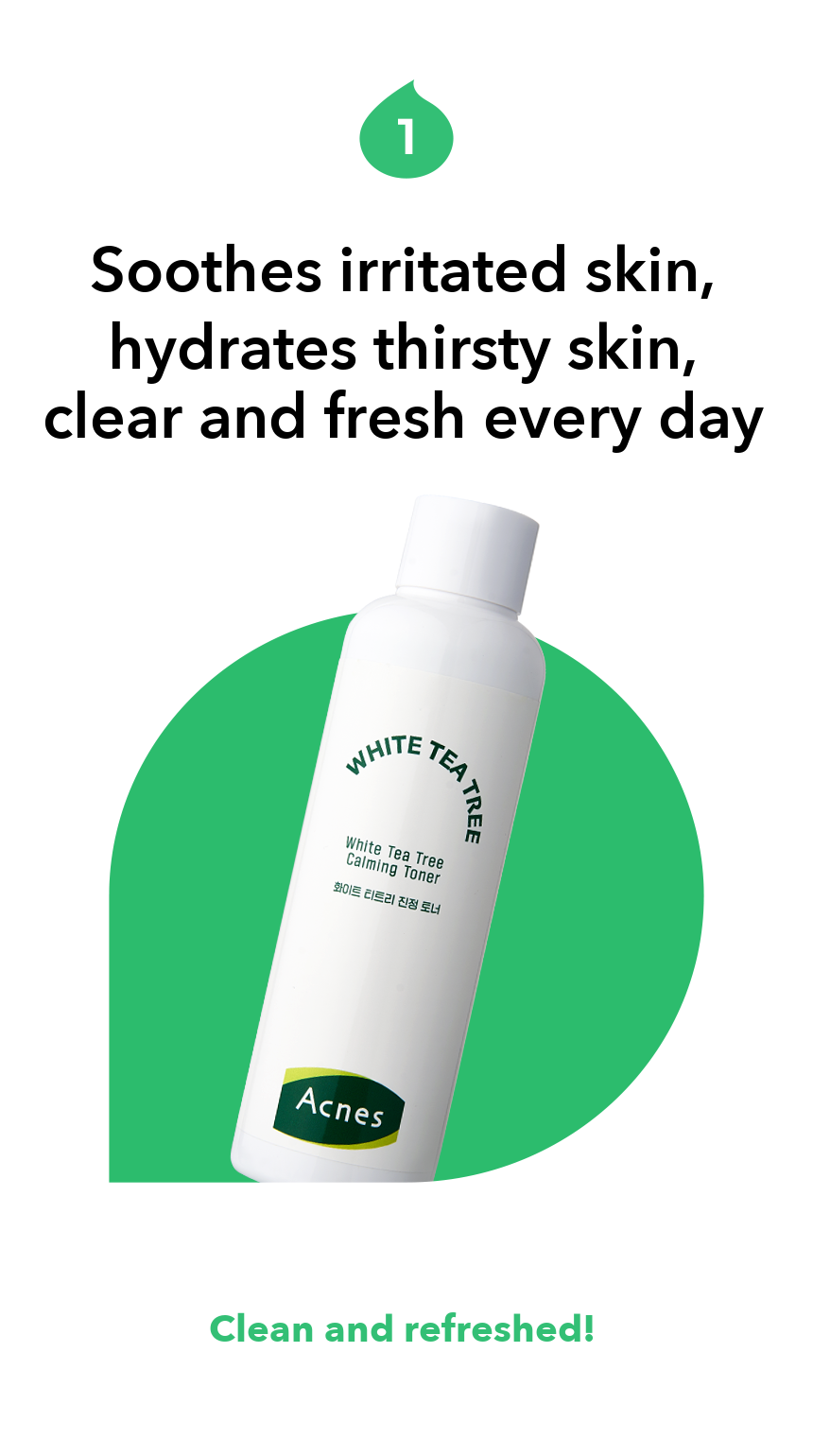 ACNES White Tea Tree Calming Toner detail 5