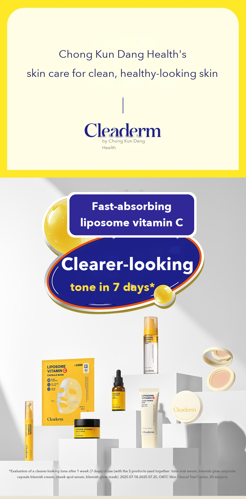 CLEADERM Liposome Vitamin C Tone Mist Serum detail 01
