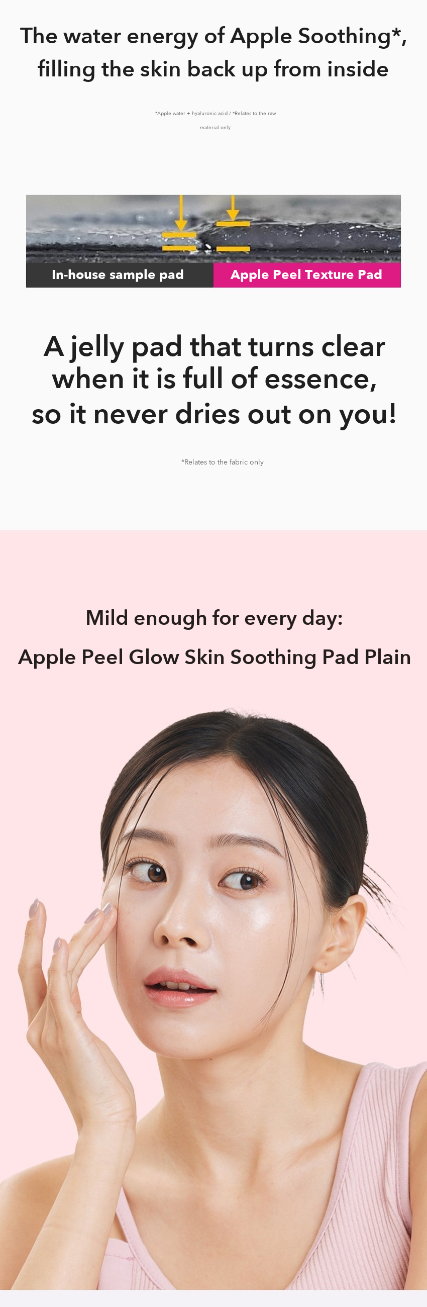 Ingredient Editor Apple Peel Glow Skin Soothing Pad detail 07