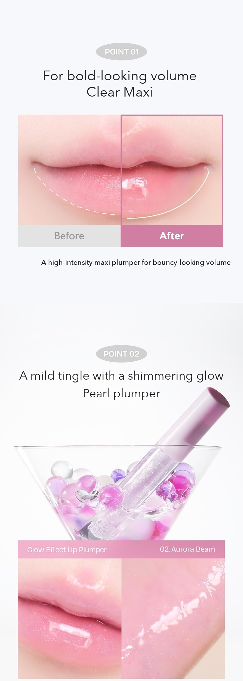 MILKTOUCH Dear Thing Glow Effect Lip Plumper detail 05