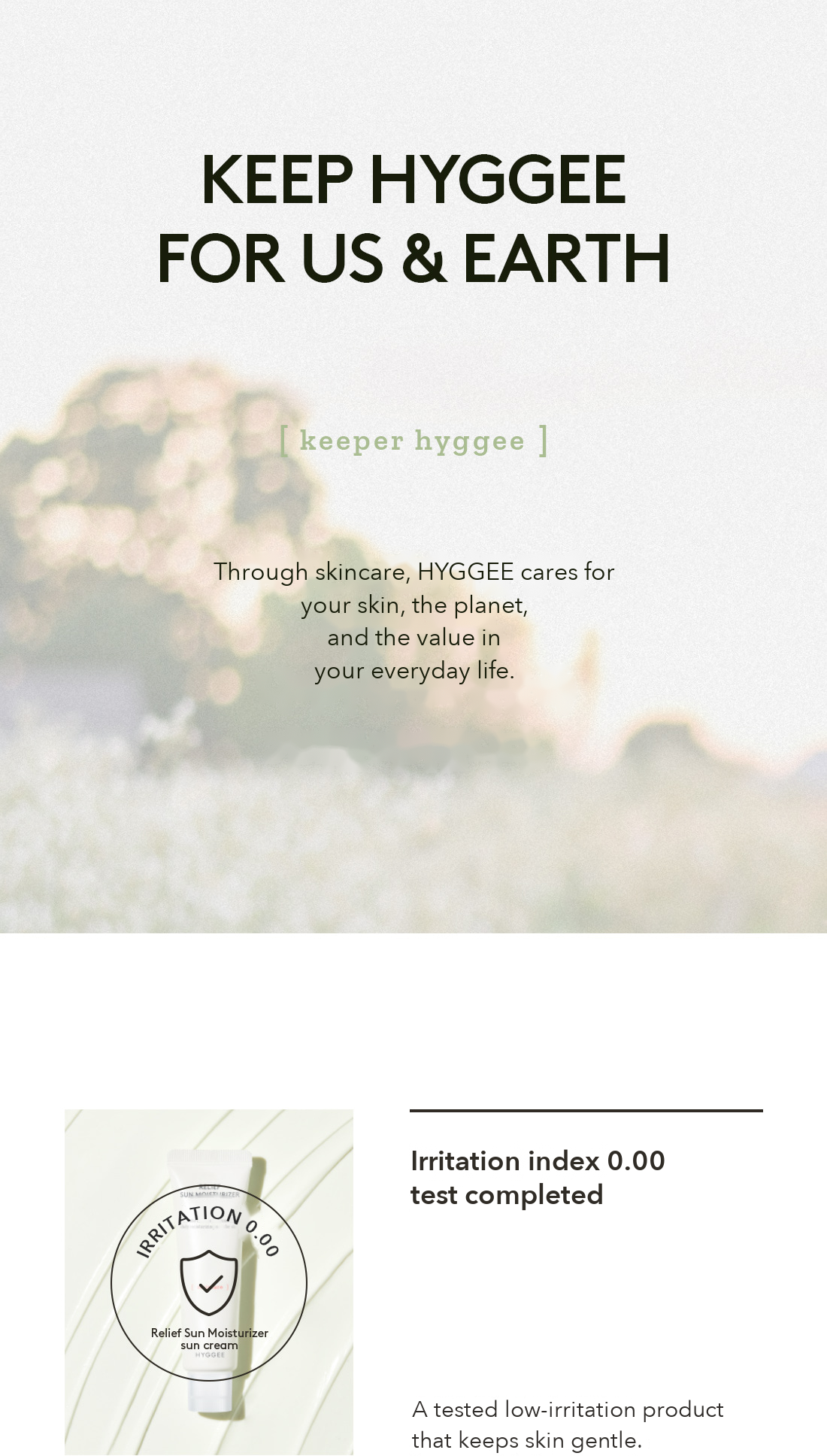 HYGGEE Relief Sun Moisturizer detail 16