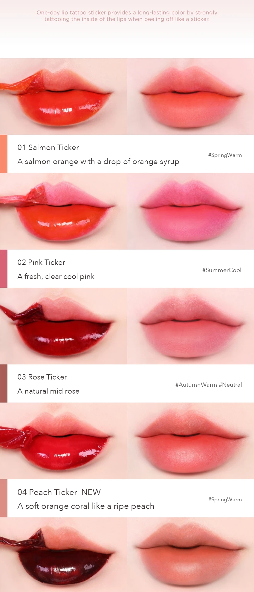 BONCEPT Lip Tattoo Sticker detail 04