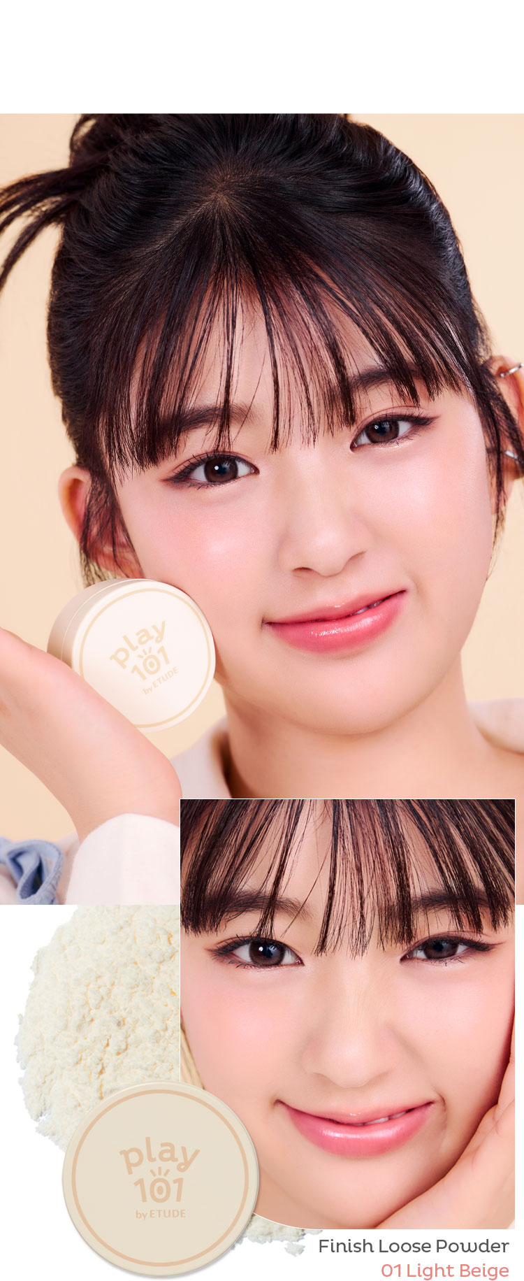 Play 101 by ETUDE Finish Loose Powder 5g detail 03
