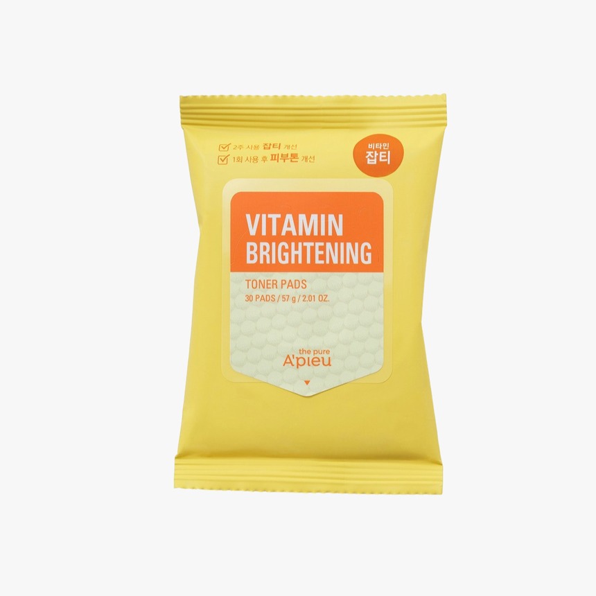 A'PIEU The Pure Vitamin Brightening Pad 57g (30 pads)