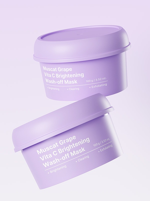 INGREDIENT EDITOR Muscat Grape Vita C Brightening Wash-off Mask 100g