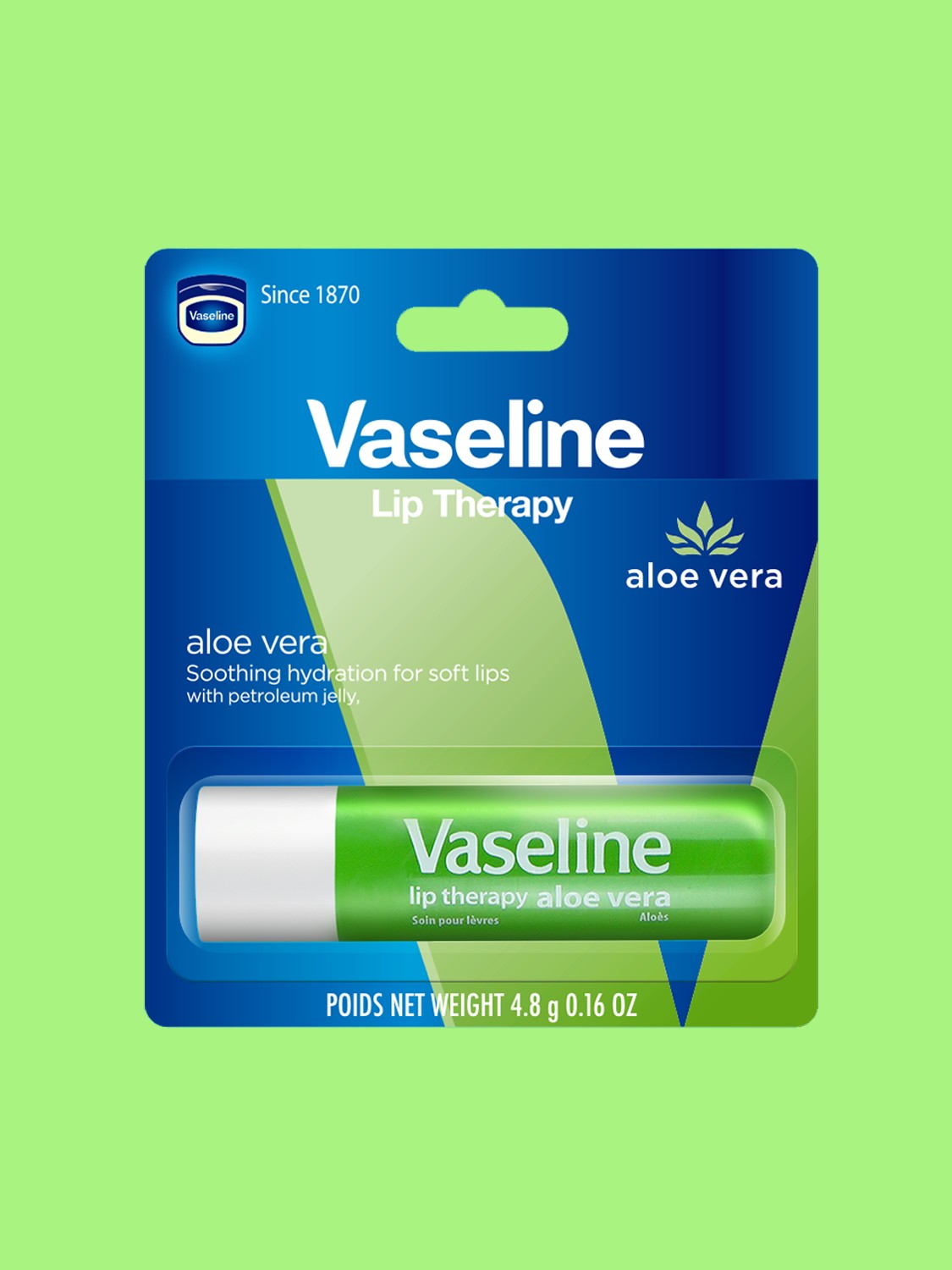 Vaseline Lip Therapy Aloe Vera 4.8g