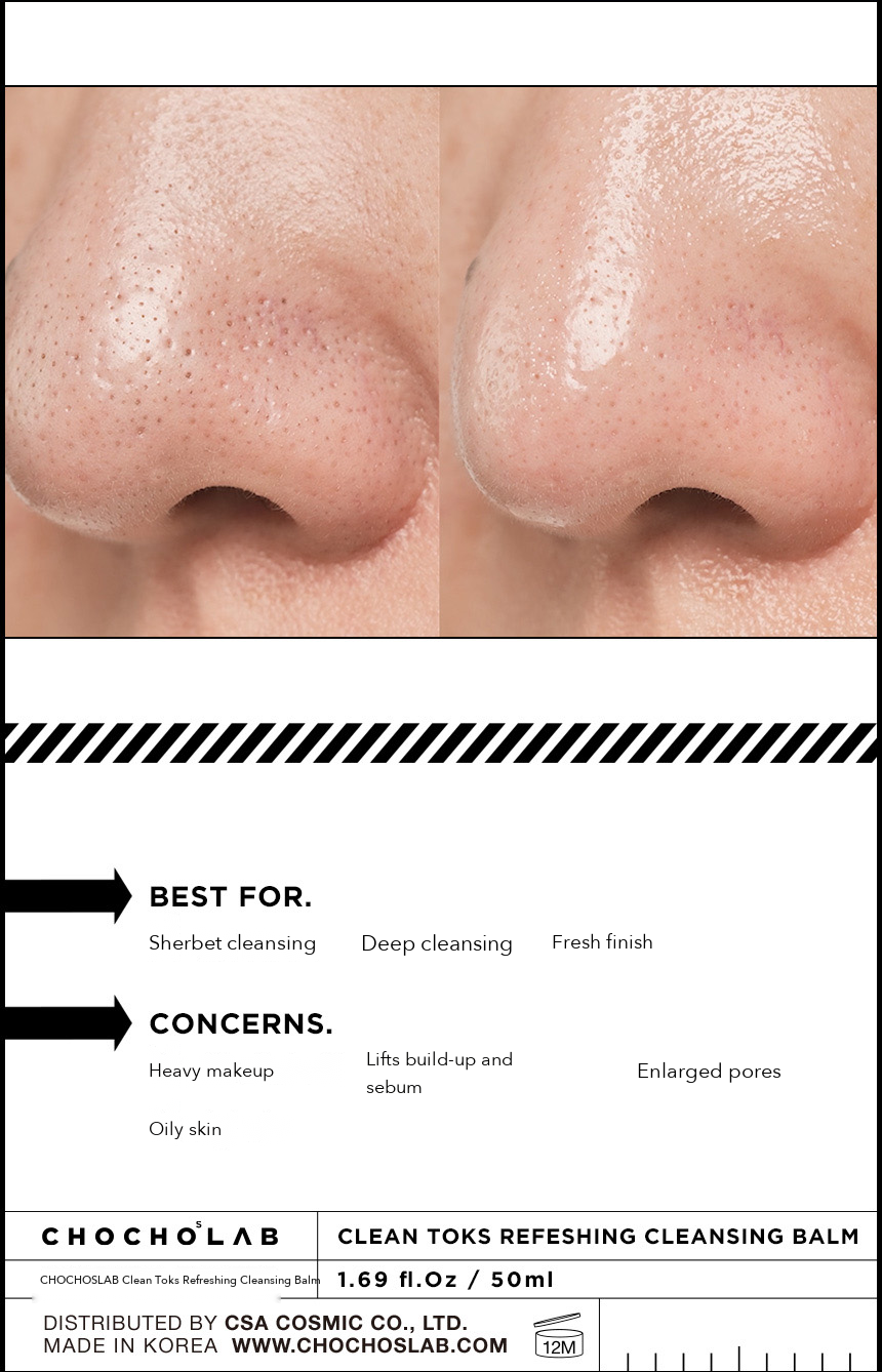 CHOCHOSLAB Clean Toks Refreshing Cleansing Balm detail 4