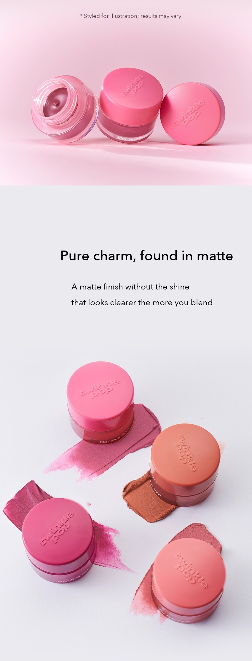 TWINKLE POP Blur Mud Pot by CLIO detail 05