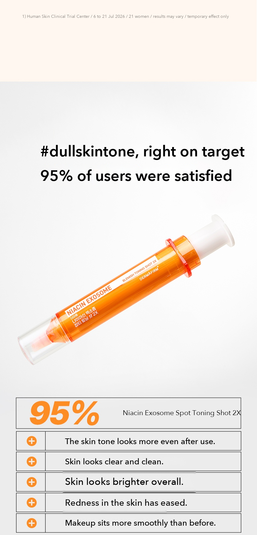DERMAFIRM Niacin Exosome Spot Toning Shot detail 04
