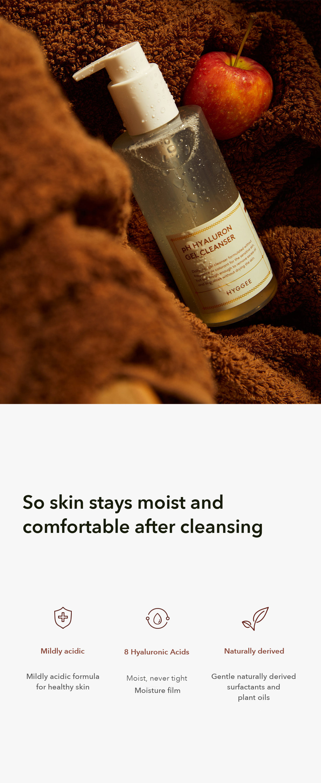 HYGGEE pH Hyaluron Gel Cleanser detail 7