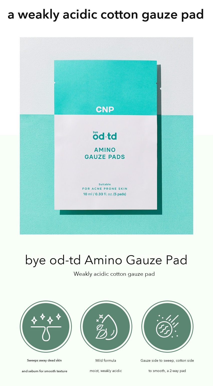 CNP bye od-td Amino Gauze Pad detail 3