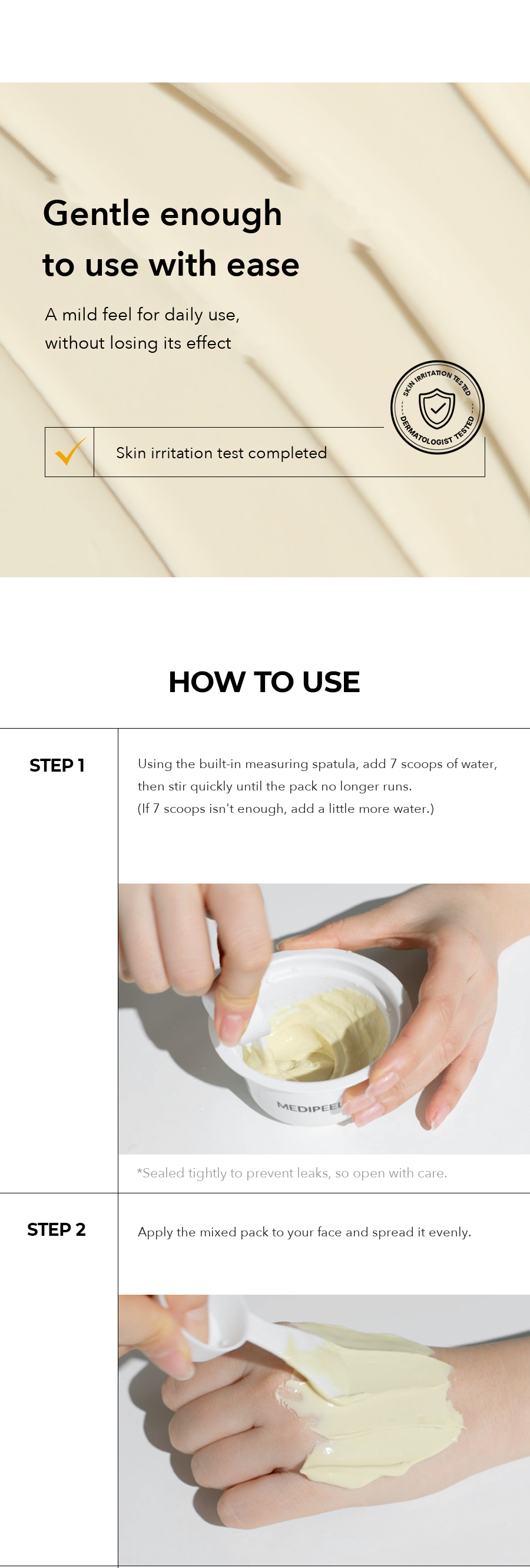 MEDIPEEL Vitamin Tone Care Modeling Pack detail 04
