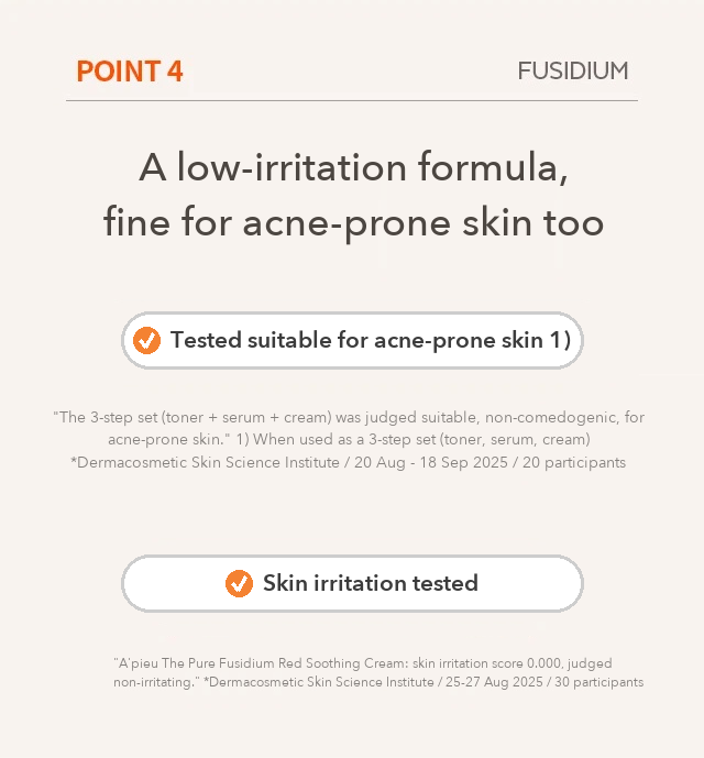 A'PIEU The Pure Fusidium Red Soothing Cream detail 4