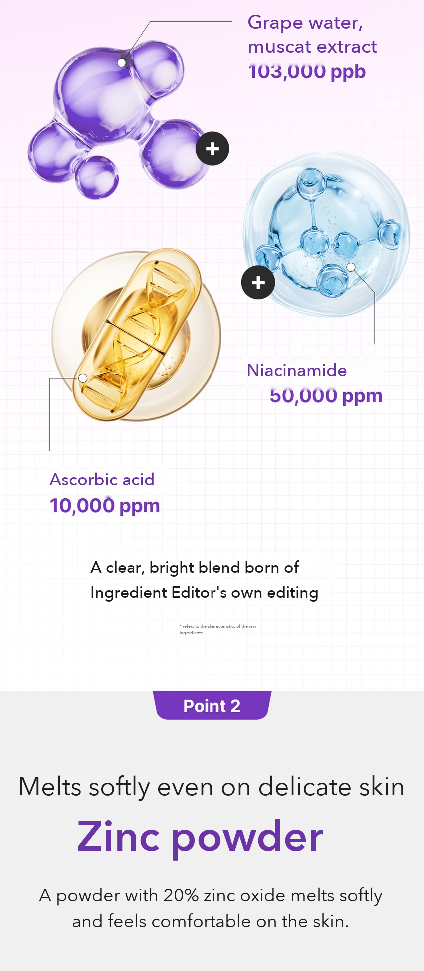 INGREDIENT EDITOR Muscat Grape Vita C Brightening Powder detail 14