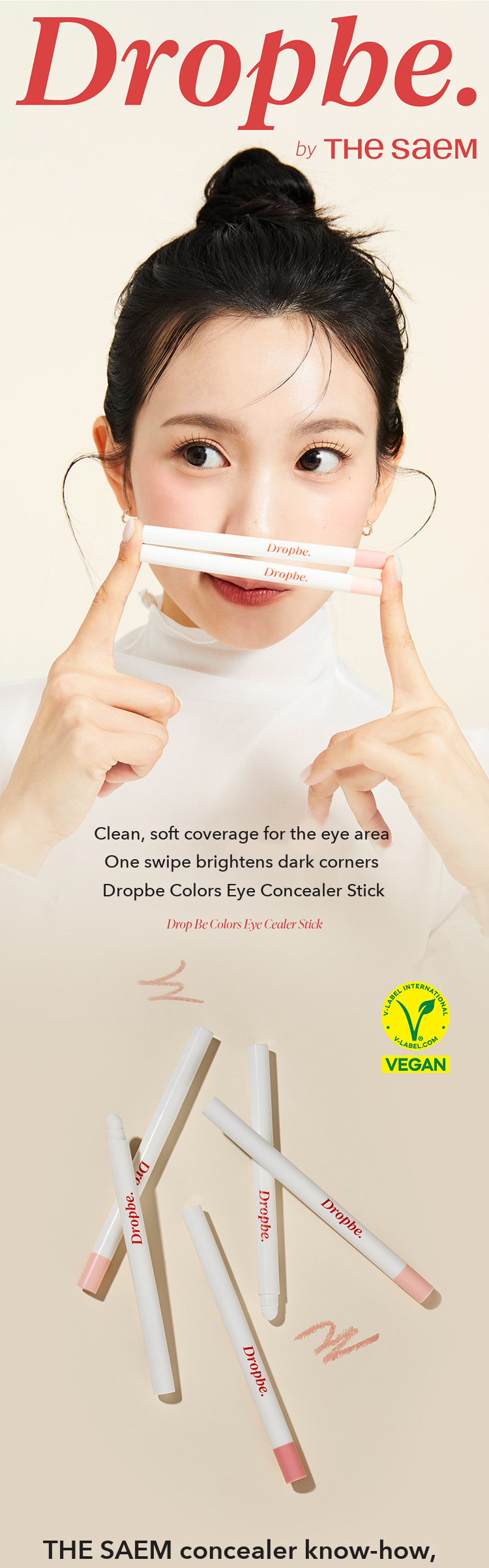 Dropbe Colors Eye Concealer Stick detail 1