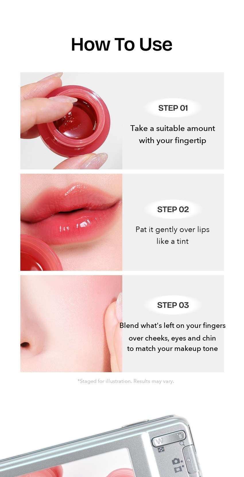 MILKTOUCH Dear Thing Glow Effect Jelly Touch Pot detail 06